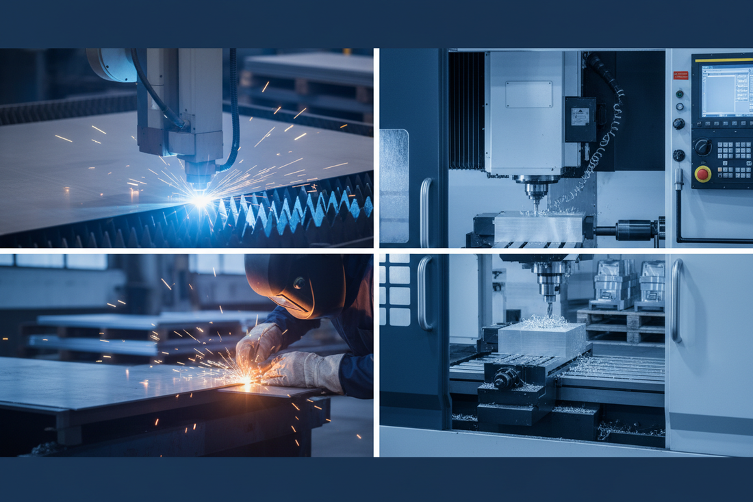 Sheet Metal Fabrication vs CNC Machining: Which Process is Right for Your Parts?